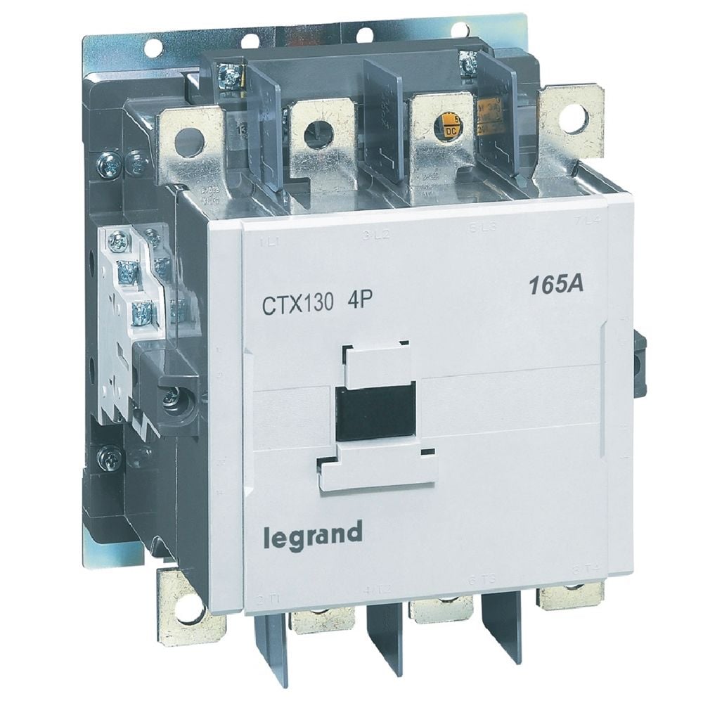 Legrand  CTX³ 4P kontaktör bobingerilimi 100-240V AC/DC -AC1 göre 165A veya AC3 göre 130A LEG-416466