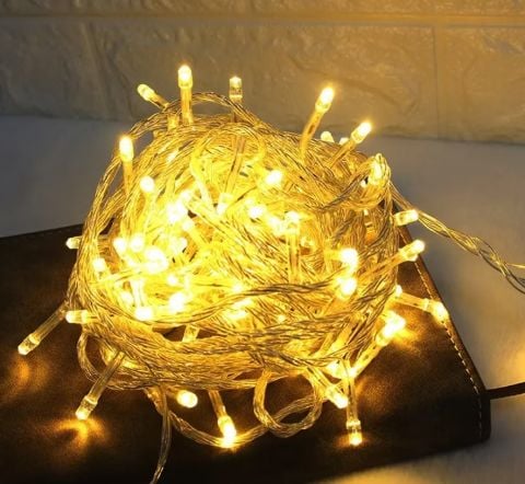 ACK 10Mt 100Led 3000K 220V Lüks Serı Eklenebılır Led Yesil Kablo AS90-01000