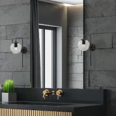 Aydinlatmadunyam Aplik Black Viran-10910