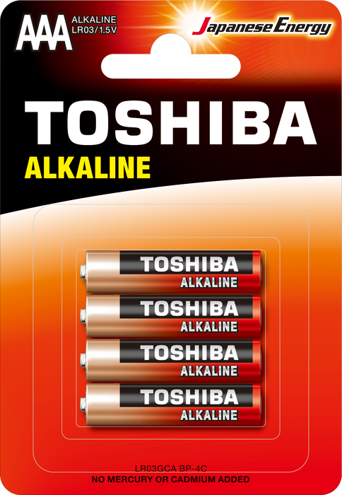 Toshiba LR6 Bls Alkalin Kalem Pil 4Lü