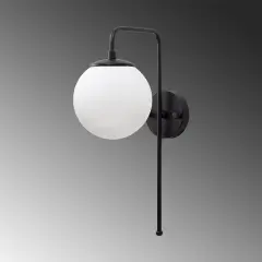 Aydinlatmadunyam Aplik BlackWhite Viran-10915