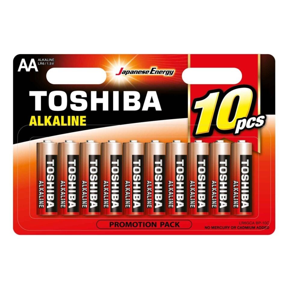 Toshiba LR6 10Lu Bls Alkalin Kalem Pil