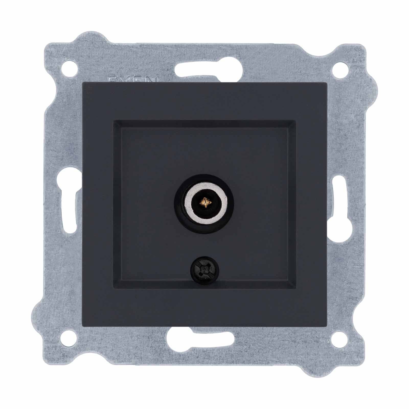 Exen Füme Modül+Kapak  Tv Priz Ekranli Sonlu