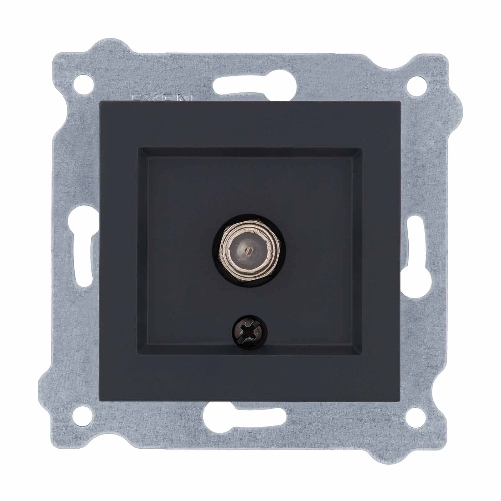 Exen Füme Modül+Kapak  Uydu Prizi (F Konnektör)