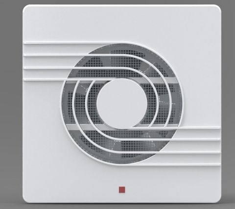 Horoz Plastik Fan 200 Lik Aspiratör Beyaz Helıx