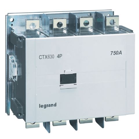 Legrand  CTX³ 4P kontaktör bobingerilimi 200-240V AC/DC -AC1 göre 750A veya AC3 göre 630A LEG-416516