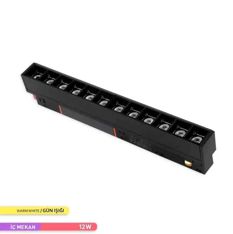 ACK 12W Led Magnet Armatür 3000K 36° Lens AD40-02201