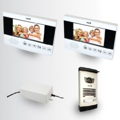 Nural 4,3 İnç Dokunmatik LCD Görüntülü Villa Kit 2 Şubeli