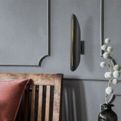 Aydinlatmadunyam Aplik BlackYellow Cut-11830