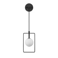 Aydinlatmadunyam Aplik BlackWhite Geometri-11110