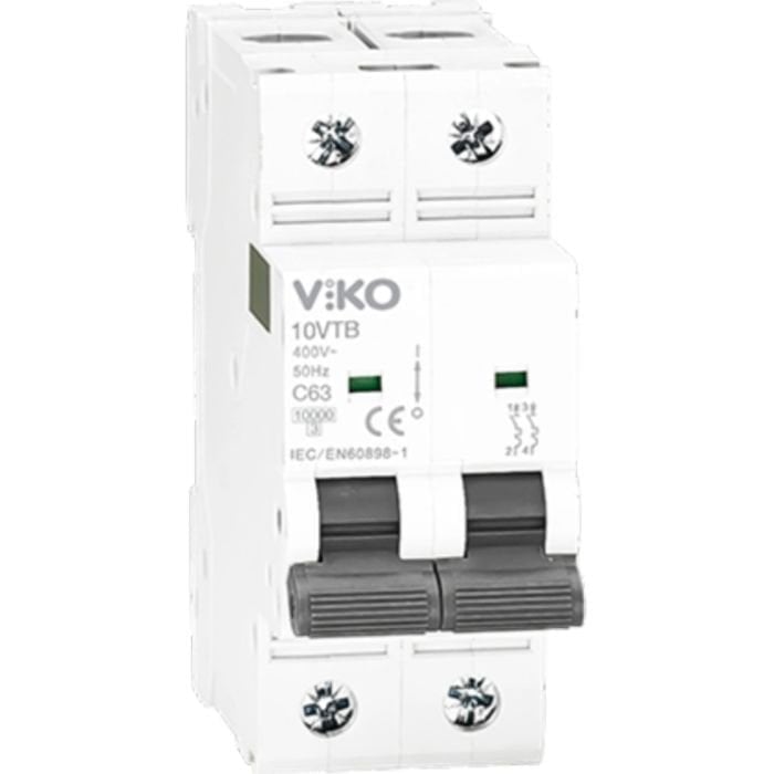 Viko 2 Kutuplu Otomatik Sigorta  2x16A C 4,5kA