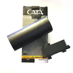 Cata CT-5338 25W Hermes Siyah Kasa 3200K Günışığı Ray Spot