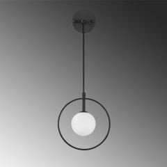 Aydinlatmadunyam Aplik BlackWhite Geometri-11125