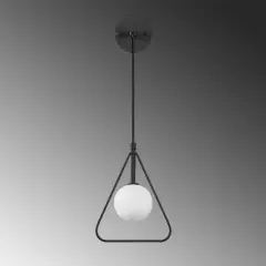 Aydinlatmadunyam Aplik BlackWhite Geometri-11130