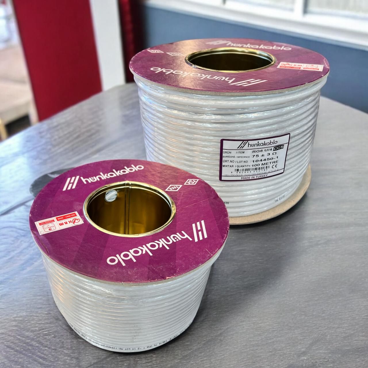 Hünka RG6 U/4 75 OHM KOAKSİYEL KABLO – PVC