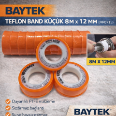 Baytek Teflon Band Küçük 8M X 12 Mm (Mk0715)