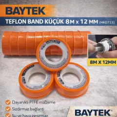 Baytek Teflon Band Küçük 8M X 12 Mm (Mk0715)