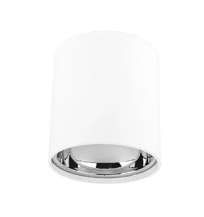 Cata Foça Sıva Üstü Led Beyaz-Platin Boş Kasa Gu10 Duy CT-5421BP