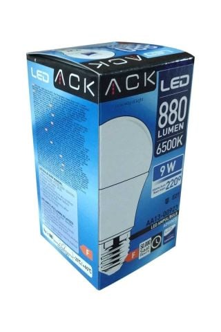 ACK AA13-00923 9W E27 6500K Beyaz A60 Led Ampul 10 Lu Paket