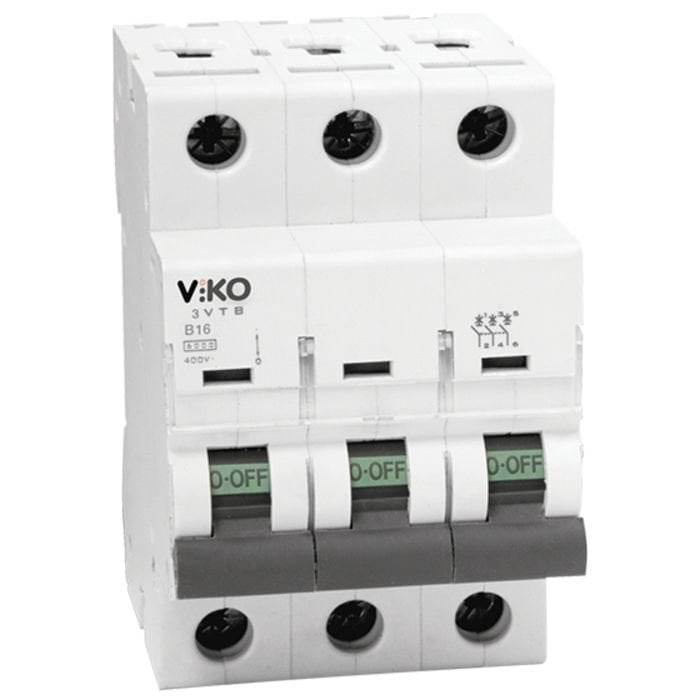 Viko Trifaze  Otomatik Sigorta 3x16A B 4,5kA