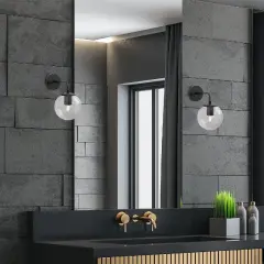Aydinlatmadunyam Aplik Black Viran-10900