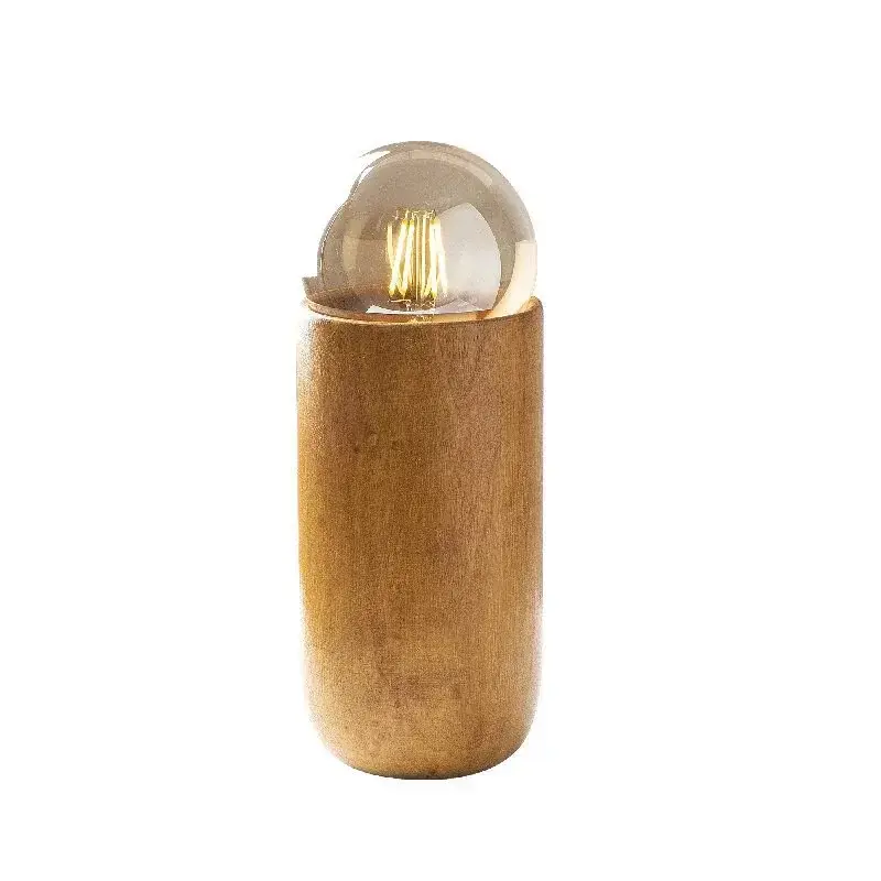 Aydinlatmadunyam Masa Lambasi Wooden Torna-Nt-130