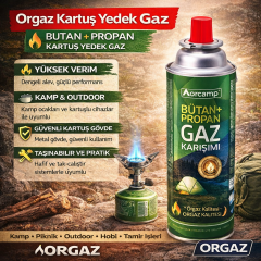 Orgaz Kartus Yedek Gazi