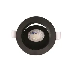 ACK AD01-00691 Downlight 6W Siyah Çerçeve Cct Ip20