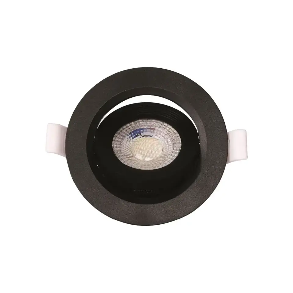 ACK AD01-00691 Downlight 6W Siyah Çerçeve Cct Ip20