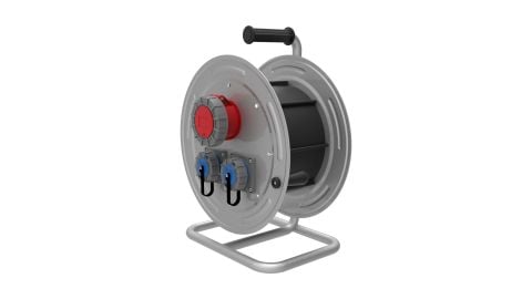 Bemis  1/16A. 220V. 2 Ad. 5/32A. 380V. 1 Ad. IP67 Prizli Metal Makara 5x2,5mm TTR 40m. Kapasiteli IP67 BM4-5231-1610