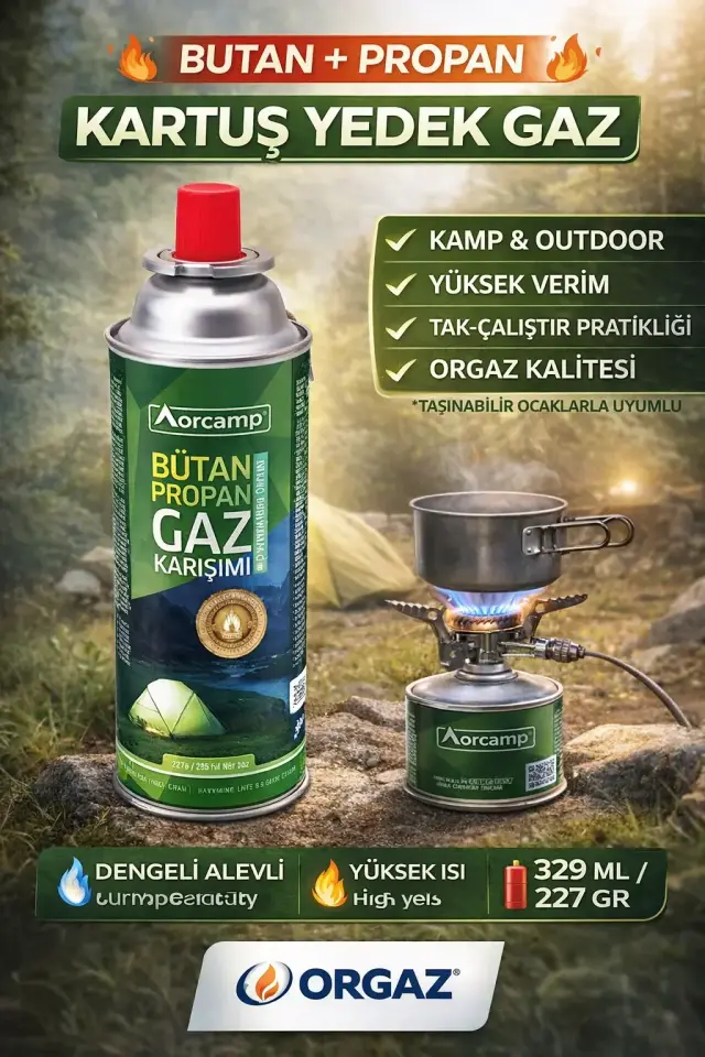 Orgaz Kartus Yedek Gazi