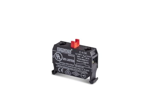 Emas C4Ck Kont.Blk. Stop 1 Nc C Buton Kutuluk - C4CK