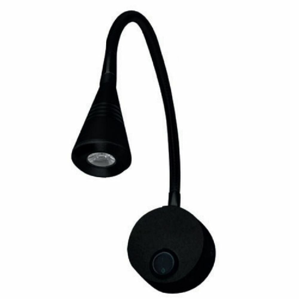 Horoz 040-006-0003 Kugu 3W Siyah 4200K Led Aplik