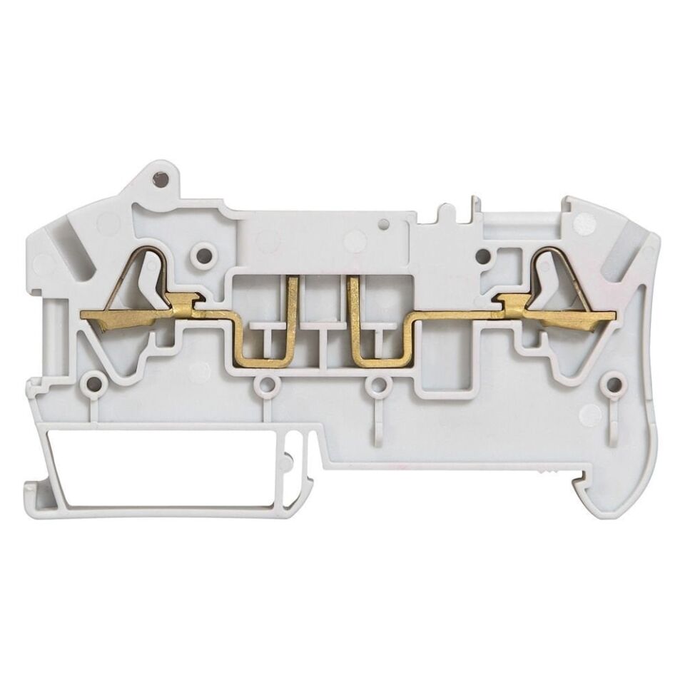 Legrand  Viking3 ayırma klemens bloğu yaylı bağlantı gri renk adım 6mm LEG-037280