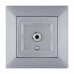 Exen Odak Gümüs Uydu Prizi Ekranli (F Konnektör) Komple Takim