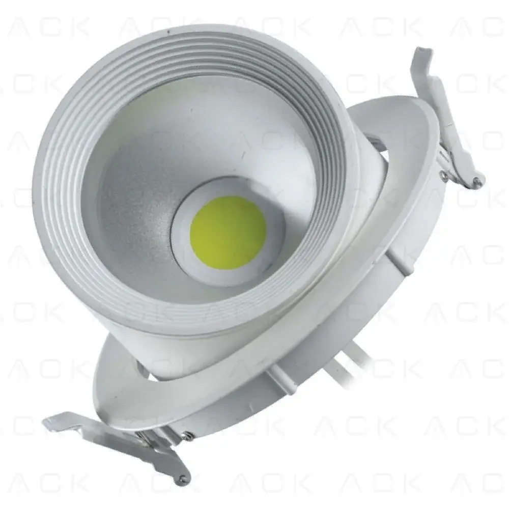 Ack 30W Beyaz 6500K Cob Led Salyangoz Armatür en uygun fiyatlı satıcı
