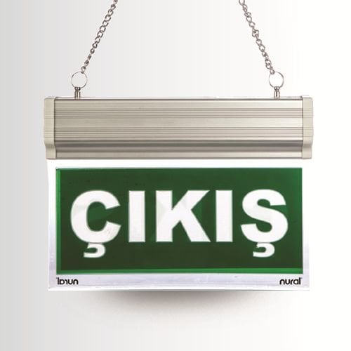 Nural Çift Yönlü Acil Yönlendirme Armatürü Çıkış