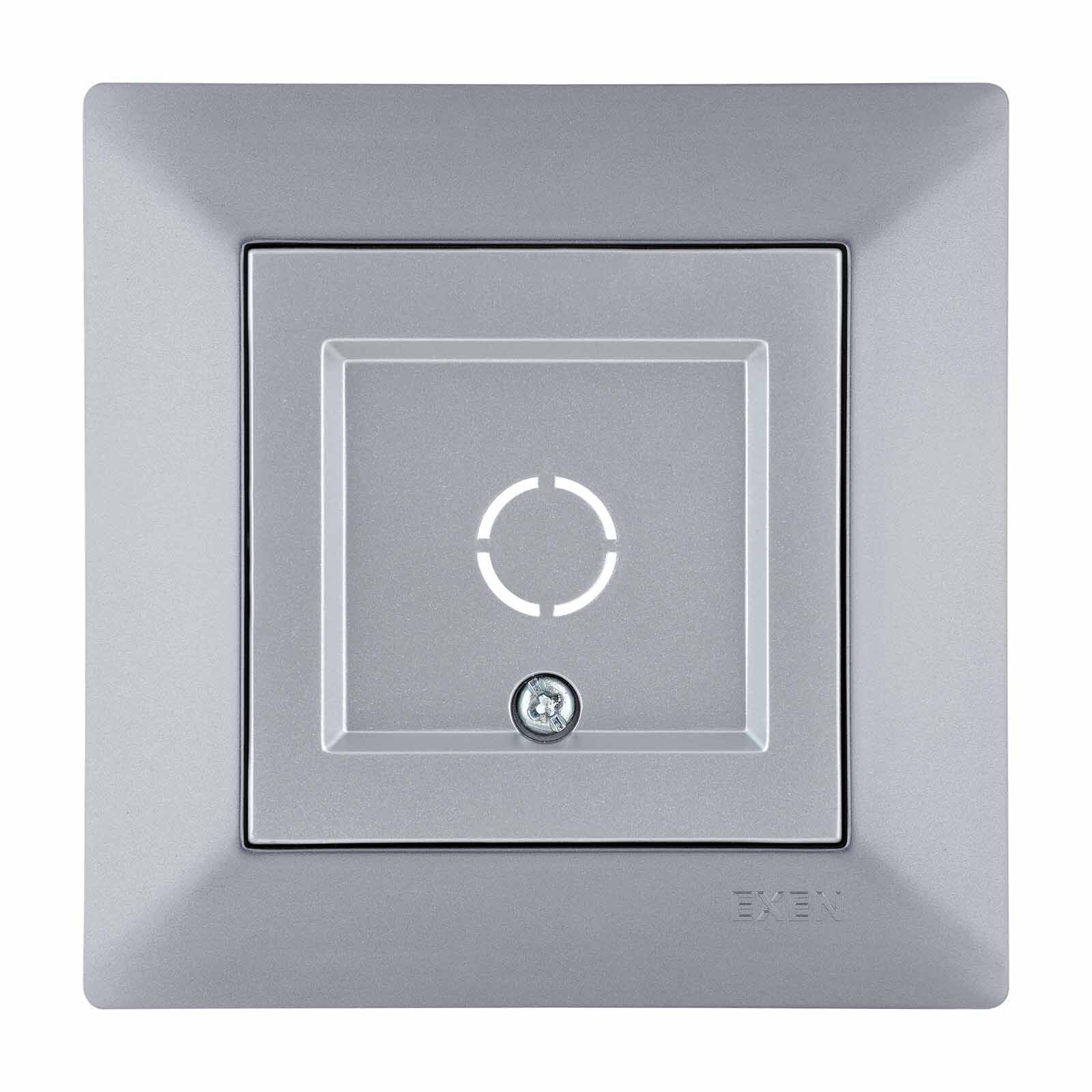 Exen Odak Gümüs Tv-Kablo Çikisi Komple Takim