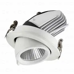 Ack 12W Beyaz 3000K Cob Led Salyangoz Armatür