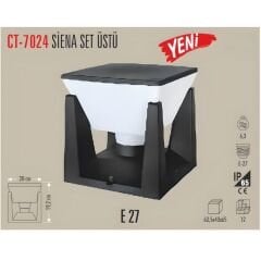 CATA CT-7024 Siena Set Üstü Bahçe Armatürü