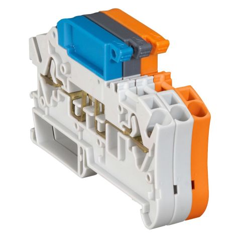 Legrand  Viking3 Tutmakollu,enerji kesintisi olmayan devre için yaylı bağlantı adım6mm LEG-037285