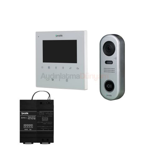 Pratik Villa Set 4 Daire 4.3 inç Görüntülü Paket