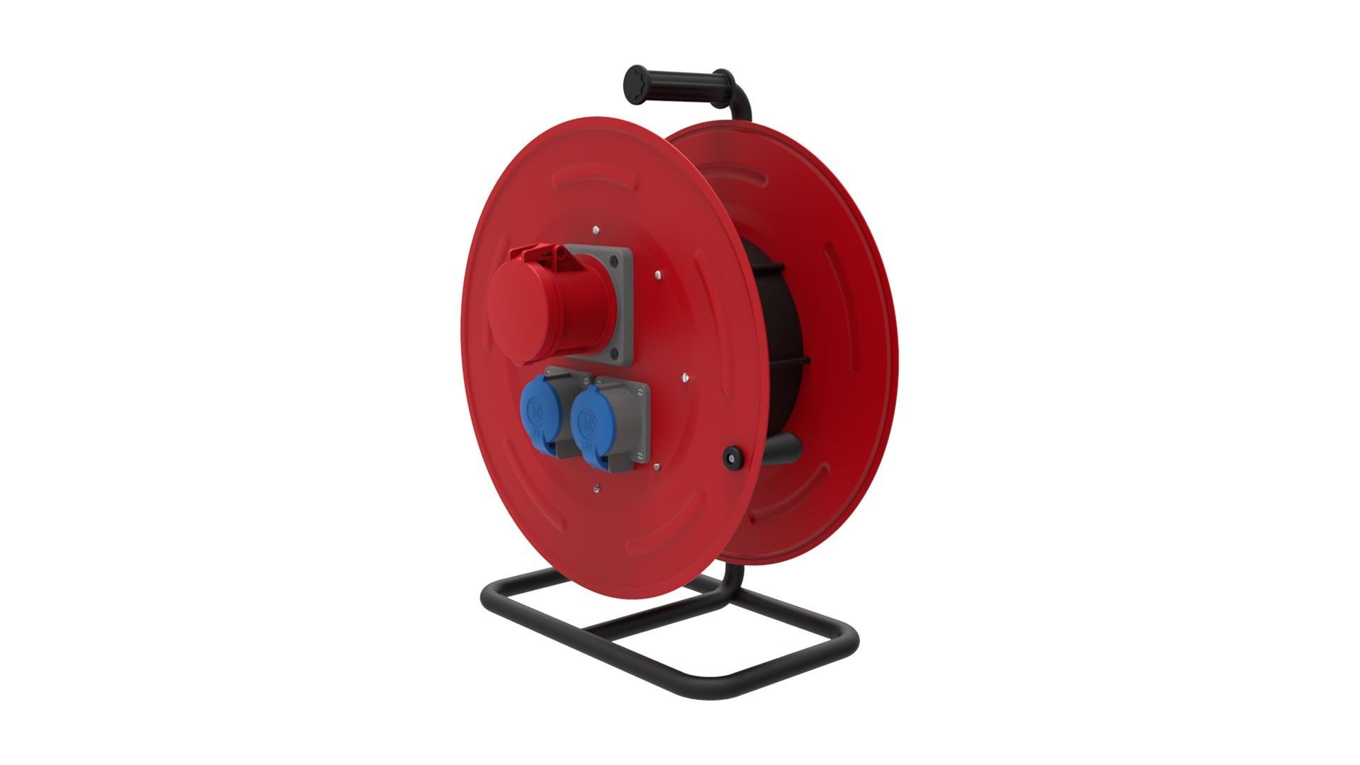 Bemis  1/16A. 220V. 2 Ad. 5/63A. 380V. 1 Ad. Prizli Metal Makara 5x2,5mm TTR 50m. Kapasiteli IP44 BM5-6203-1200