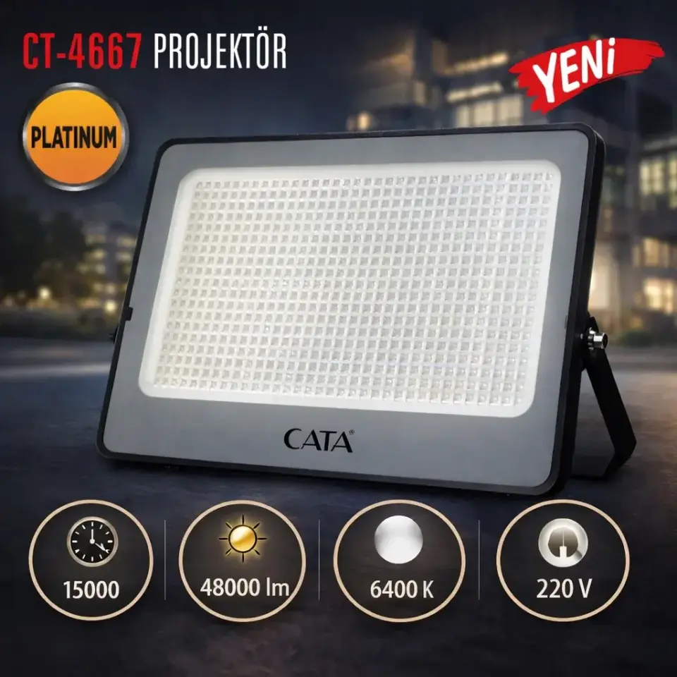 CATA CT-4667 Led Projektör 800W
