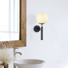 Aydinlatmadunyam Aplik BlackWhite King-11457