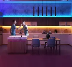 Cata 10 Çip Şerit Led İç Mekan Turkuaz Ct-4471