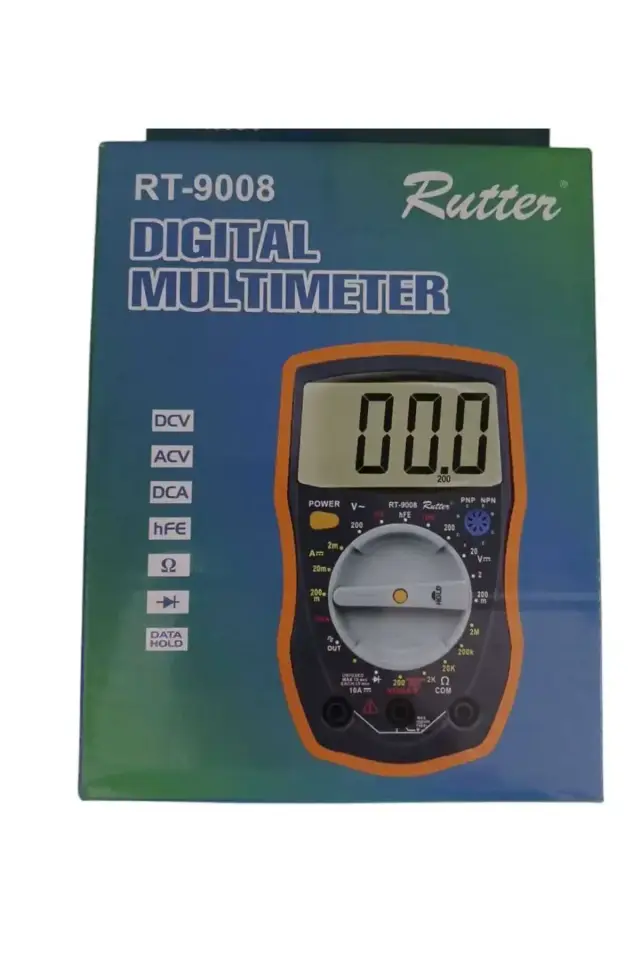 RT-9006 Rutter Digital Multimetre