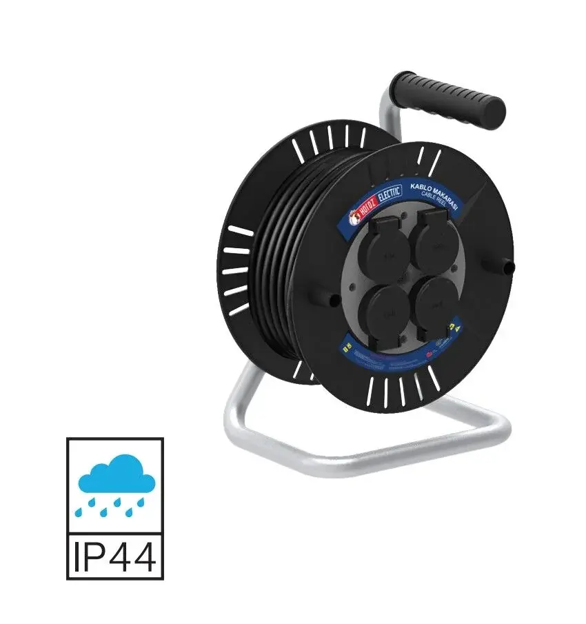 Horoz 310-000-501 Spin 2 Seyyar Plastik Makara Ip44 Kablosuz