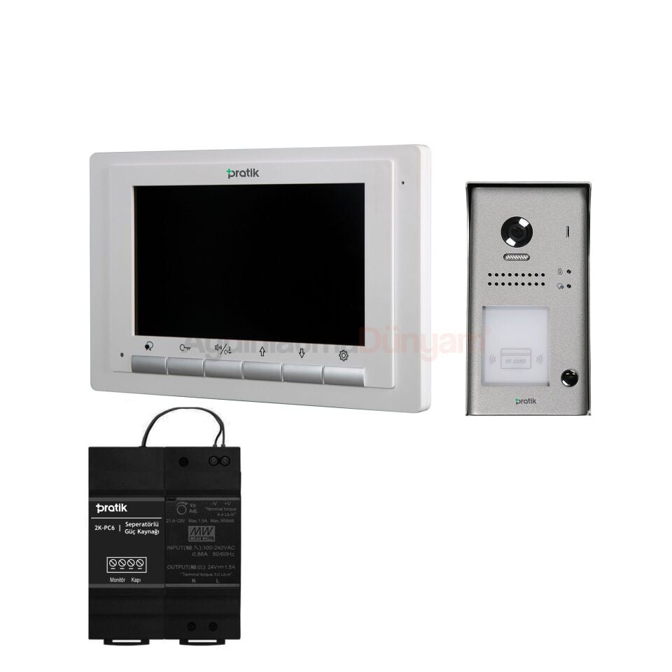 Pratik Villa Set 1 Daire 4.3 inç Görüntülü Paket