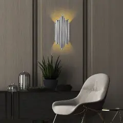 Aydinlatmadunyam Aplik Chrome Reis-13342
